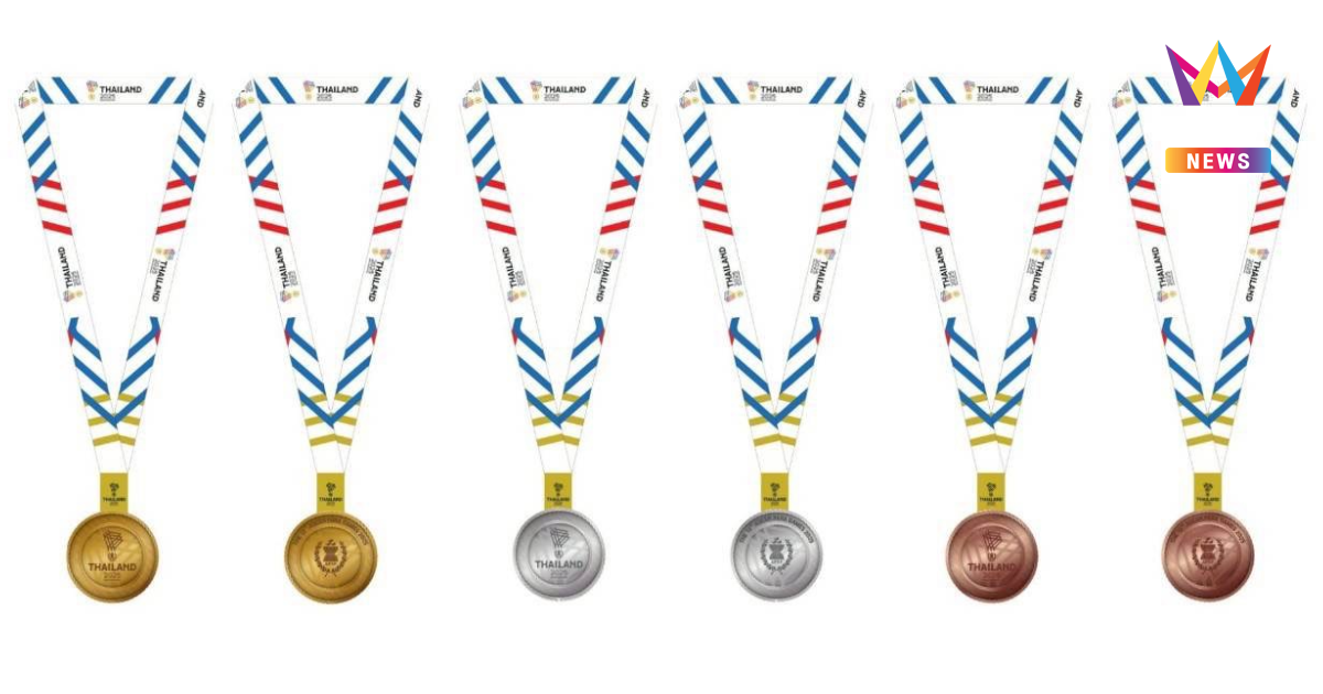 เผยโฉม "เหรียญซีเกมส์-อาเซียนพาราเกมส์ 2025" ผสมผสานกีฬากับศิลปะไทย