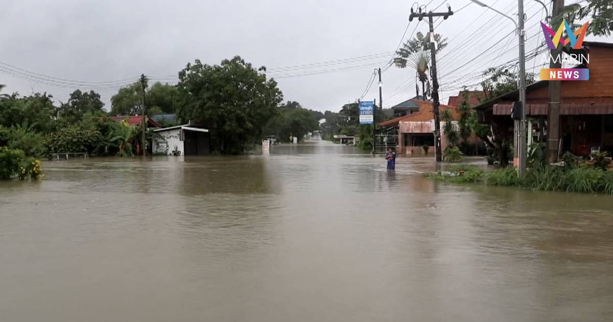 พัทลุงอ่วม! ฝนตกถล่มทั่วจังหวัด น้ำท่วมหนักทั้ง 11 อำเภอ