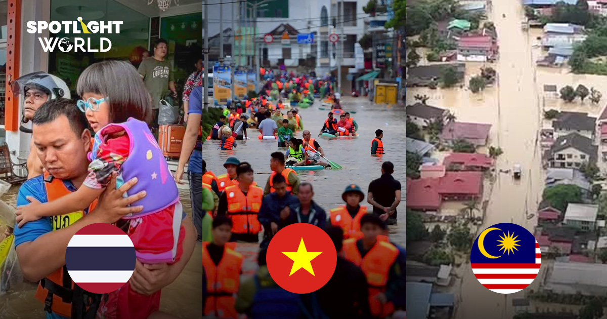 สื่อต่างชาติรายงานน้ำท่วมในอาเซียน ไทย เวียดนาม มาเลเซียอ่วมไม่ต่างกัน