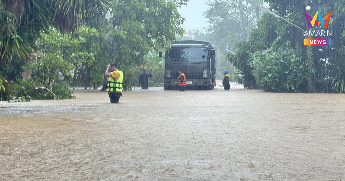 ปรากฏการณ์ "ฝนแช่" ทำหาดใหญ่น้ำท่วม ฝนตกหนักที่สุดในรอบ 300 ปี
