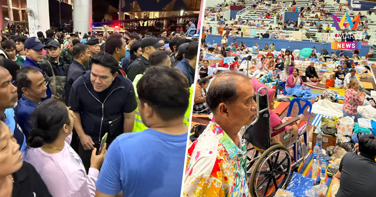 รมว.อว. พร้อมยกระดับศูนย์พักพิงชั่วคราว ม.อ.เป็นโรงพยาบาลสนาม