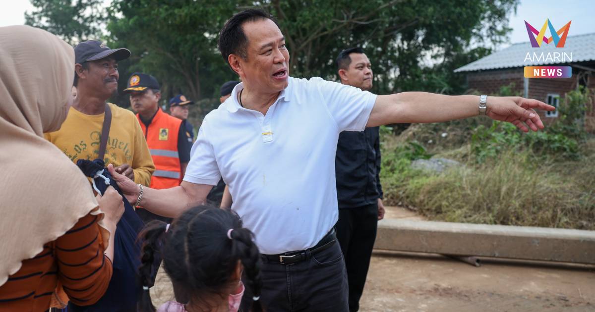 นายกฯ บุกเขต 8 ชาวบ้านร้อง "ไม่มีรถ-เรือ" เจ้าตัวยกมือไหว้ "ขอโทษด้วย"