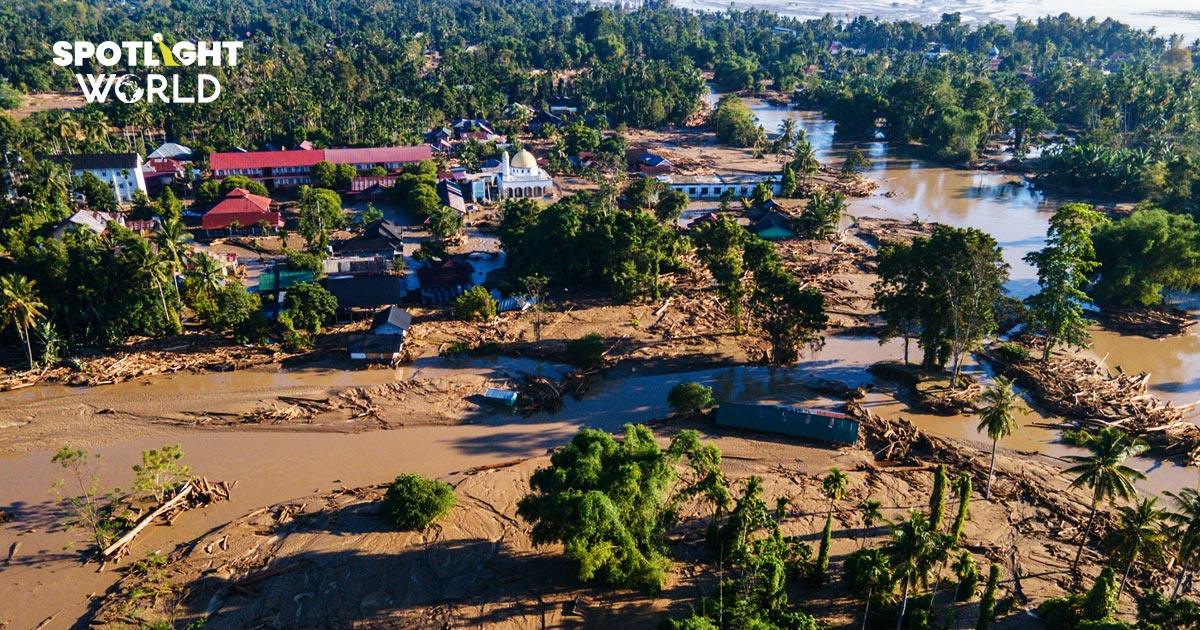 อินโดฯ ฝนถล่มน้ำท่วมหนัก ชี้อากาศอาเซียนแปรปรวน เกิดจากไซโคลน-ไต้ฝุ่น