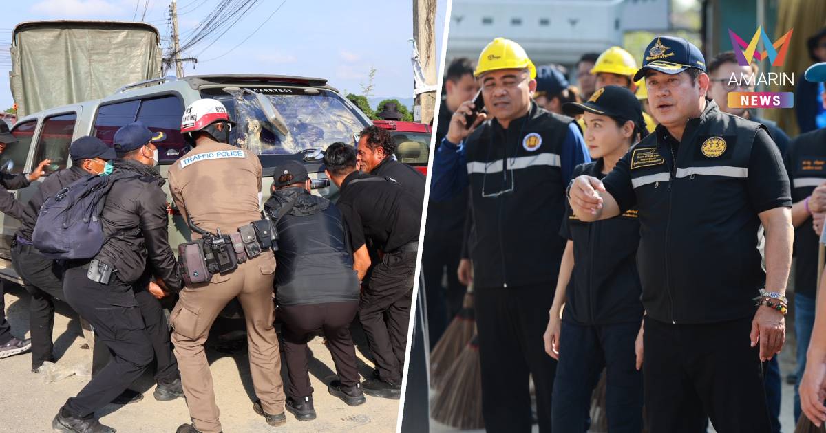 "ธรรมนัส"ลุยบิ๊กคลีนนิ่งเขต8 – ฟื้นฟูถนนราษฎร์อุทิศ เคลียร์จราจรติดขัด