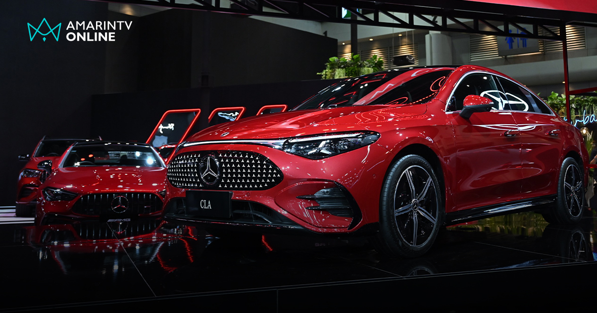 Mercedes-Benz เผยโฉม The new CLA ครั้งแรกในงาน Motor Expo 2025