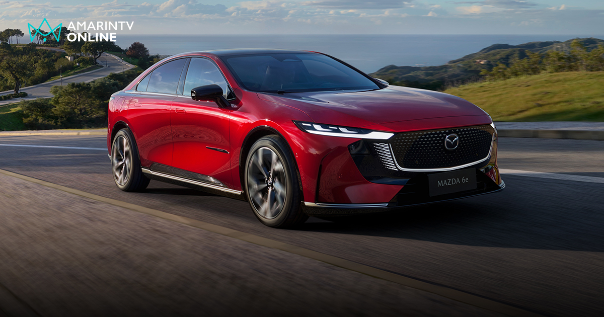 เปิดตัว THE ALL-ELECTRIC MAZDA6e พร้อมเปิดให้จองสิทธิ์ ใน Motor Expo