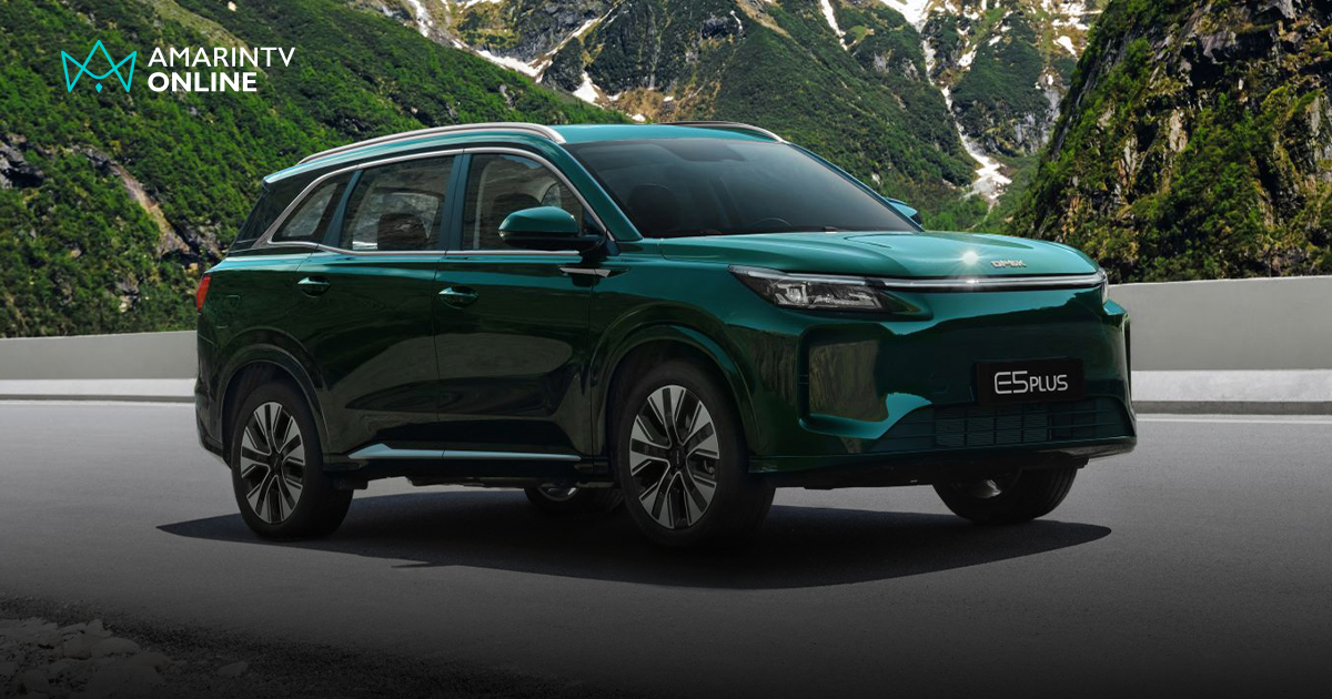 เปิดตัว DFSK E5 Plus ปลั๊กอินไฮบริด SUV 7 ที่นั่ง เริ่มต้น 799,999 บาท