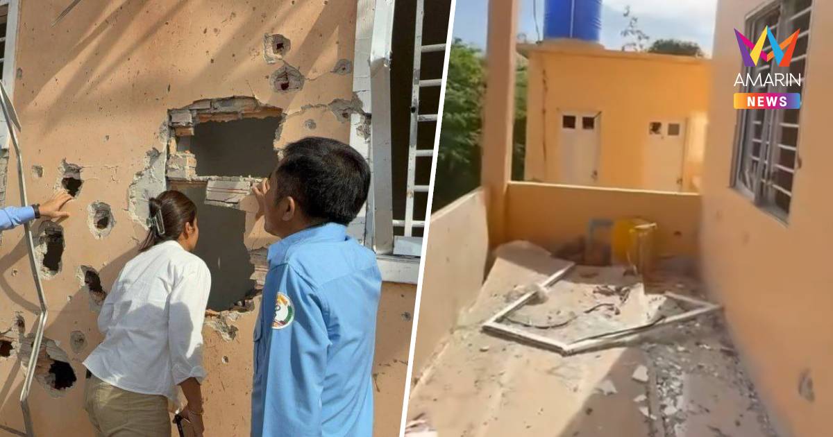 ไม่จบ! เขมรโพสต์คลิป อ้างสถานีอนามัยฮุนเซนทมอดา ถูกไทยโจมตีเสียหายหนัก