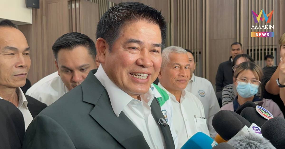 "ธรรมนัส" ไม่ตอบ พร้อมนั่งนายกฯ หรือไม่  แย้ม บ้านใหญ่รอพาเหรดเข้าพรรค