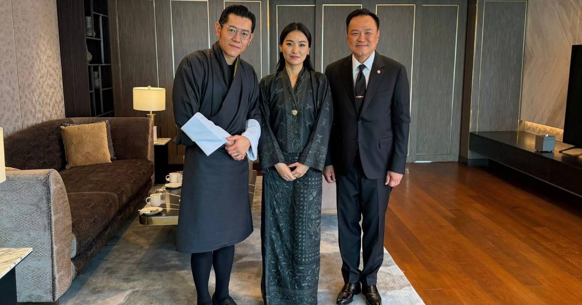 อนุทิน เข้าเฝ้าฯ กษัตริย์จิกมี - พระราชินีเจตซุน ในโอกาสเสด็จเยือนไทย