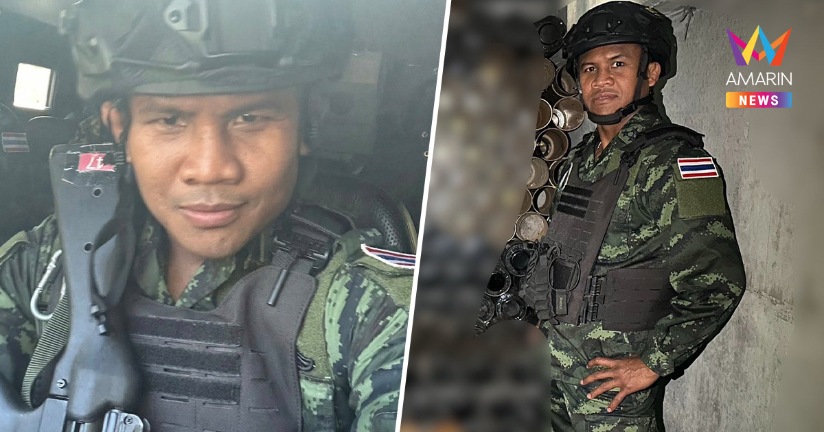 บัวขาว สวมชุดทหารคุมเข้มแนวหน้า สั่งสอนผู้นำเขมร อย่าพาชีวิตทหารมาทิ้ง