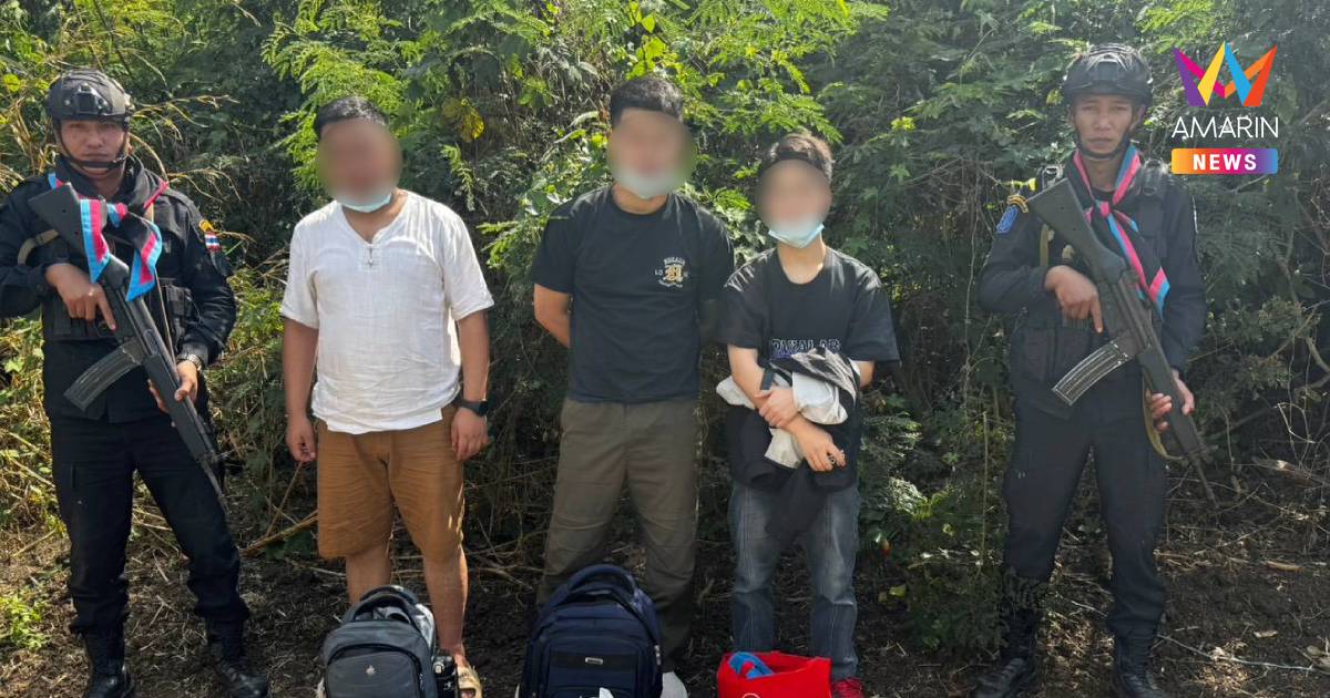 จับชาวจีนลักลอบเข้าเมือง พร้อมยึดซิมการ์ดกว่า8,600ซิม ชายแดนสระแก้ว