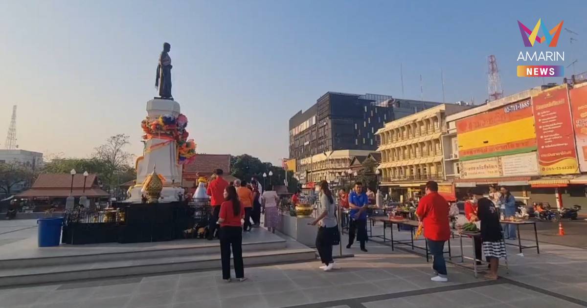 โคราชคึกคัก! ชาวไทยเชื้อสายจีนแห่ไหว้ ‘ย่าโม-ศาลเจ้า’ แน่นลาน