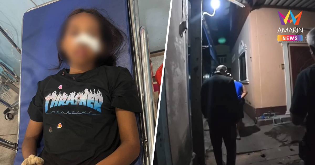 เด็ก 14 โดนลูกหลง เศษกระสุนเจาะแก้ม หลัง 2 เพื่อนบ้านทะเลาะยิงปืนขู่