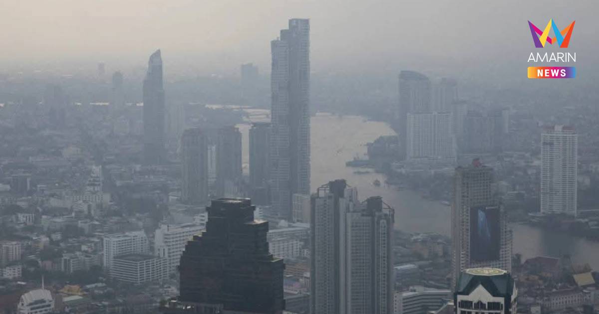 ฝุ่นพุ่ง! กทม. ค่าฝุ่นPM2.5 มีแนวโน้มเพิ่ม เกินมาตรฐานสีส้มเกือบทุกเขต