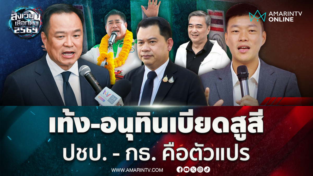 อ.วันวิชิตมอง เท้ง-อนุทิน เบียดกันสนุก แต่ระวังปชป. - กธ. คือตัวแปร