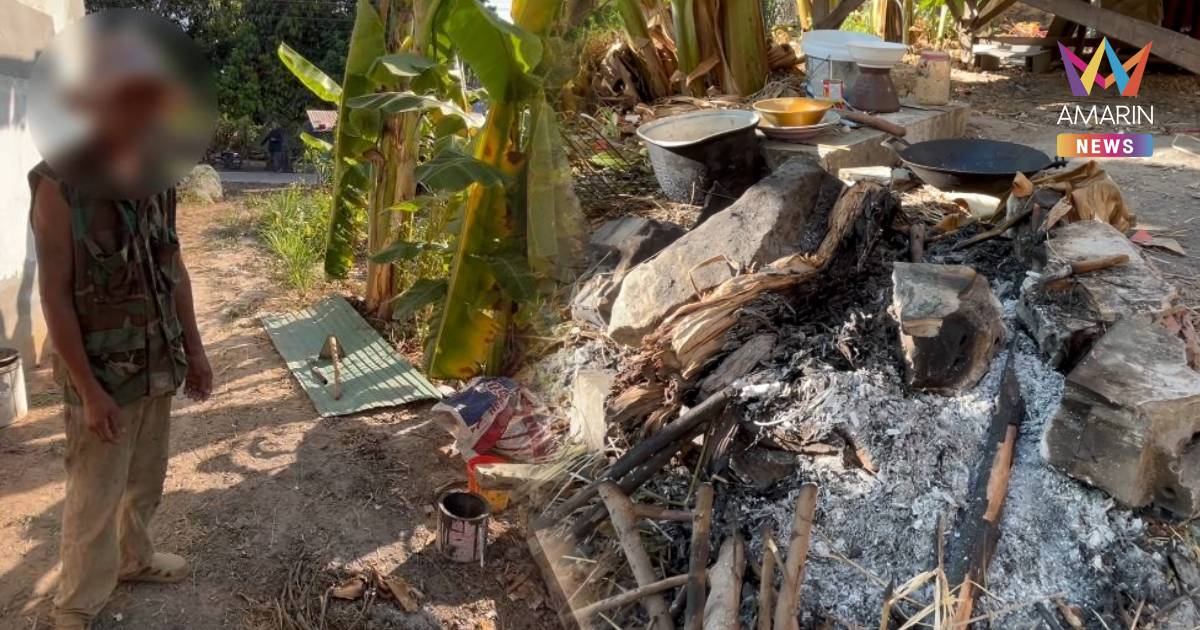 เผาทั้งเป็น! จับหมาโยนใส่กองไฟ อ้างโมโหหมากินไข่เจียว