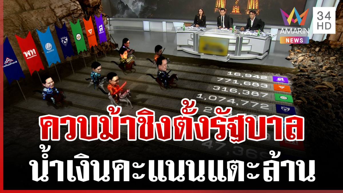 ทุบโต๊ะข่าวเปิดตัว 7 แคนดิเดตนายกฯ ชิงธงเดือด หนูควบม้าคะแนนแตะล้าน