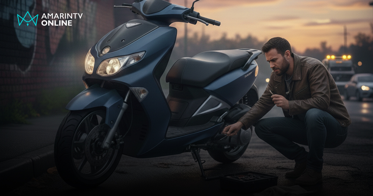 มอเตอร์ไซค์งอแงตอนเช้า สตาร์ตไม่ติดอย่าเพิ่งท้อ แก้ไขได้ไม่ต้องง้อช่าง