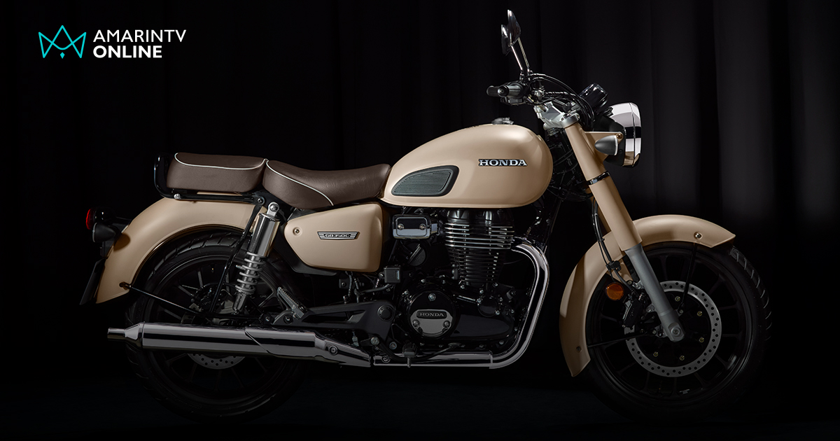 New Honda GB350C บิ๊กไบค์เรโทรคลาสสิกเปิดตัวแล้ว ราคา 1.55 แสนบาท