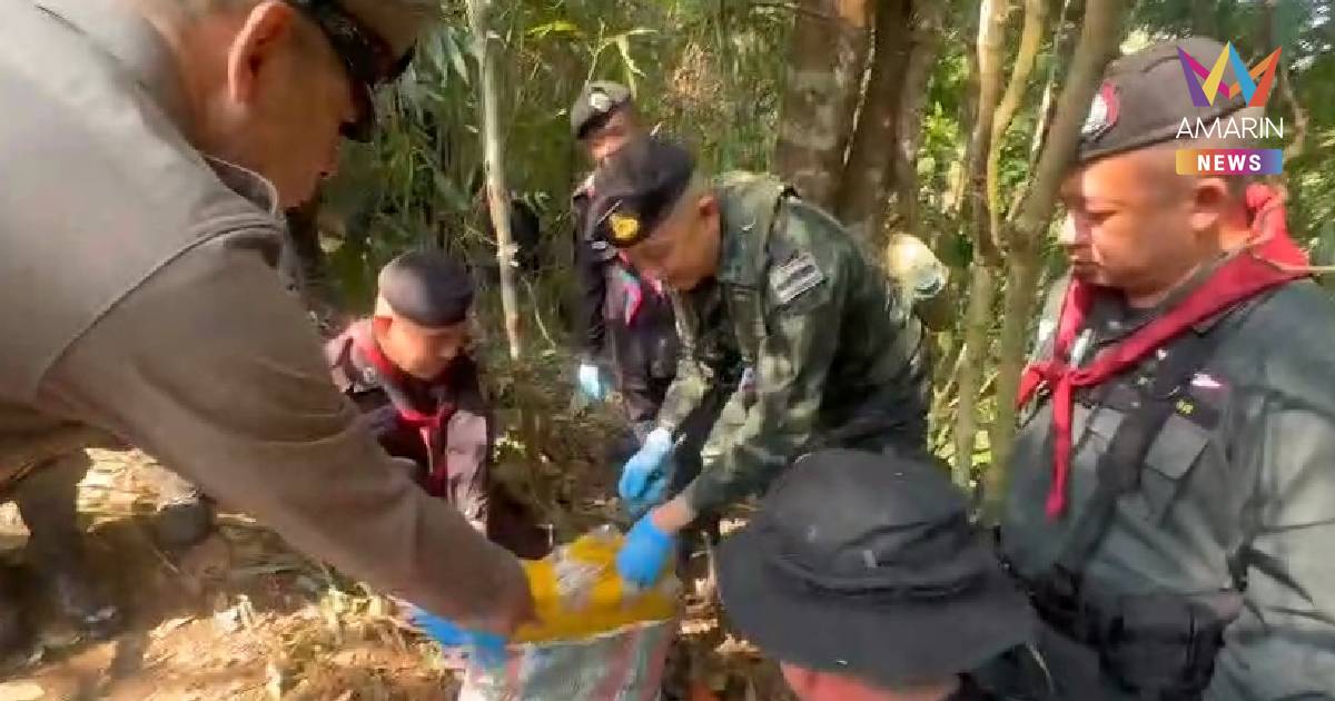 ปะทะเดือดแม่อาย แก๊งขนยา ดับ 4 ศพ ยึดยาบ้า 6 แสนเม็ด