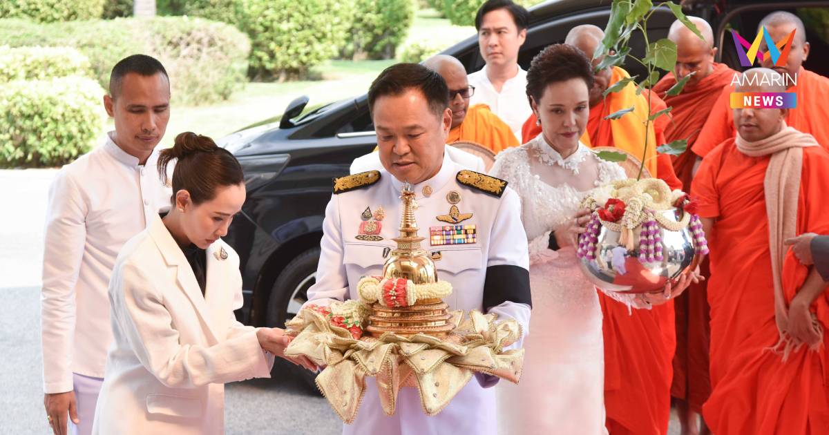 นายกฯอัญเชิญพระบรมสารีริกธาตุศรีลังกา ประดิษฐานชั่วคราวทำเนียบ