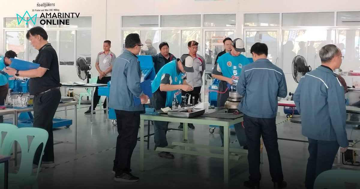 นักศึกษาโตโยต้า เจ๋ง! คว้ารองแชมป์ทักษะยานยนต์ระดับชาติ ครั้งที่ 34