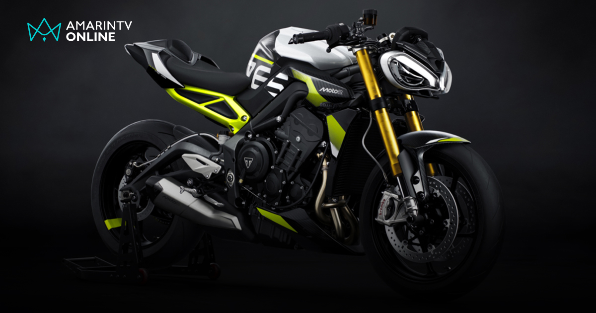 ไทรอัมพ์เปิดตัว Street Triple Moto2™ Edition ลิมิเต็ด 1,000 คันทั่วโลก
