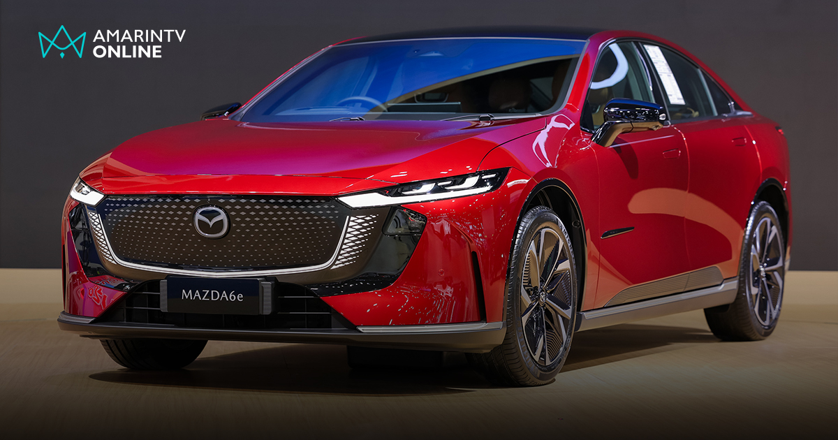 Mazda6e คว้ารางวัลดีไซน์ระดับโลก World Car Design of the Year 2026