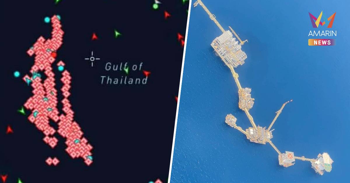 กองทัพเรือแจงชัด ภาพเรือรวมตัวกลางทะเลใน AIS ไม่ใช่ "เรือบรรทุกน้ำมัน"
