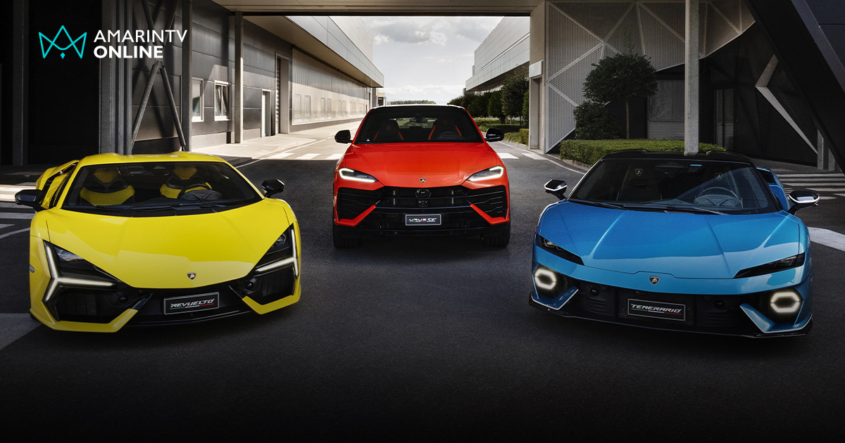 ลัมโบร์กินี ทุบสถิติปี 2568 รายได้ทะลุ 3.2 พันล้านยูโร สูงสุดตลอดกาล