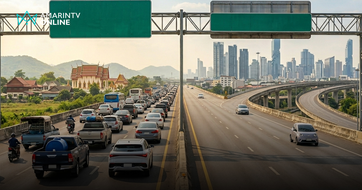 สงกรานต์นี้ ขับรถกลับบ้าน หรือ นอนเฝ้ากรุงเทพฯ เช็กความพร้อมที่นี่