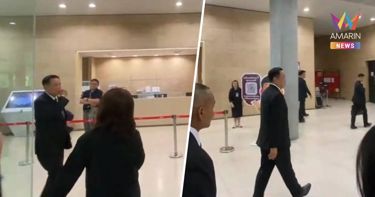 ปิดวาจา! 'นายกฯ' ทำท่ารูดซิปปาก ปฏิเสธตอบคำถามสื่อ