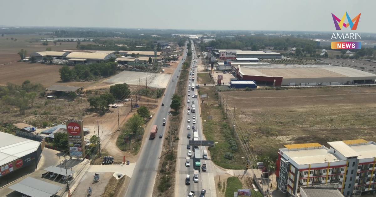 เริ่มแล้ว! ปชช.แห่กลับภูมิลำเนา ถนน 304 จราจรเริ่มแน่น