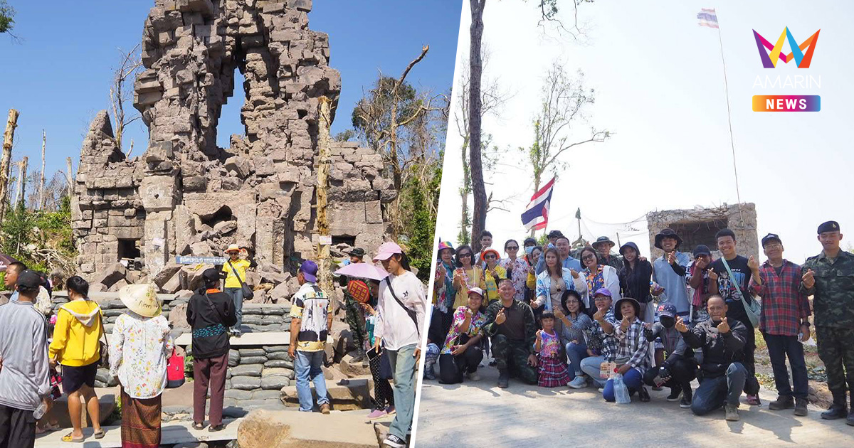 คนไทยทะลุหมื่นแห่ชม "ปราสาทตาควาย-เนิน 350" สังเวียนประวัติศาสตร์