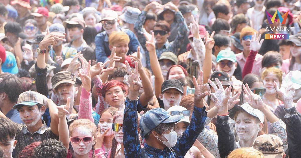 เขมรเผยสงกรานต์ กัมปงสปือ ยอดนักท่องเที่ยว ทะลุ 6 แสนคนใน 2 วัน