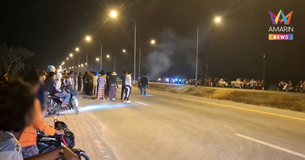 ไม่เข็ดหลาบ! เด็กแว้นปัตตานีกว่าครึ่งพัน ยึดถนนแข่งรถพนันความเร็ว