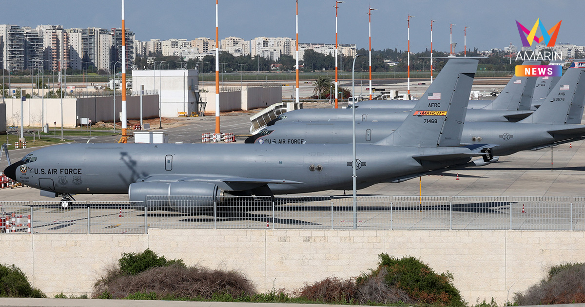 สหรัฐฯ พบลูกเรือเสียชีวิต 4 นาย เหตุเครื่องบิน KC-135 ตกกลางอิรัก
