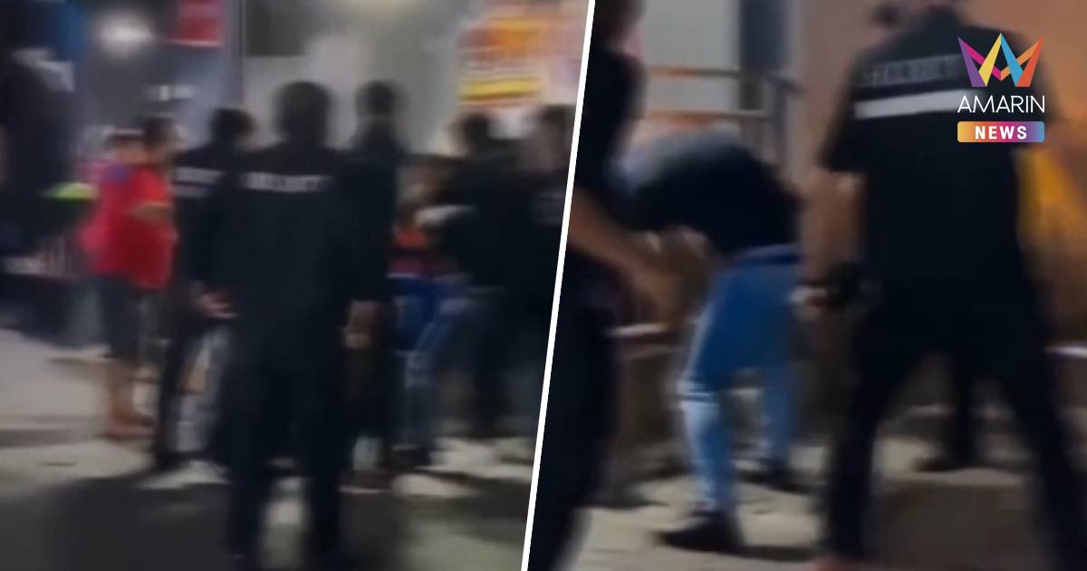 ฉาวอีก! การ์ดกว่า 6 คนรุมกระทืบ นทท.ต่างชาติ หน้าสถานบันเทิงพัทยา