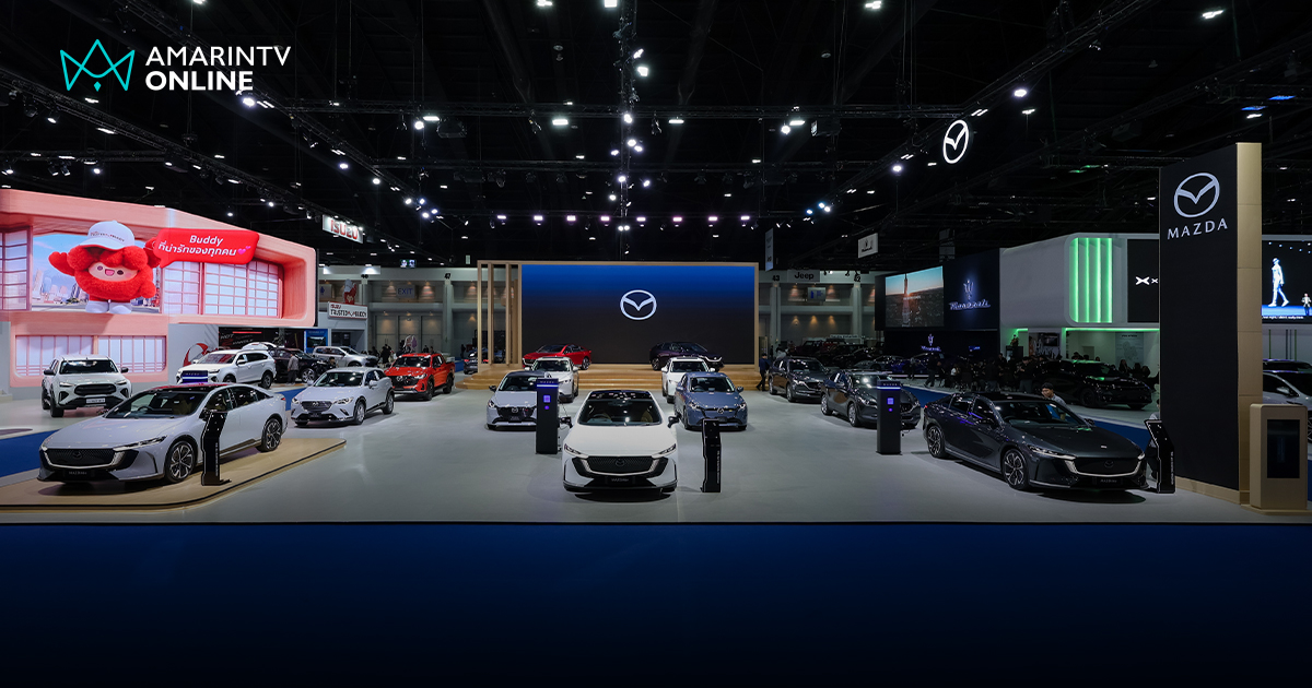 มาสด้า เผยโฉมรถยนต์ ALL-NEW MAZDA CX-6e และ The All-Electric Mazda6e