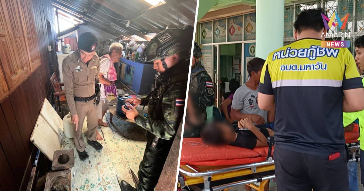 ฉก.ราชมนู รุดช่วยชาวไทย-เมียนมา บาดเจ็บจากการสู้รบ