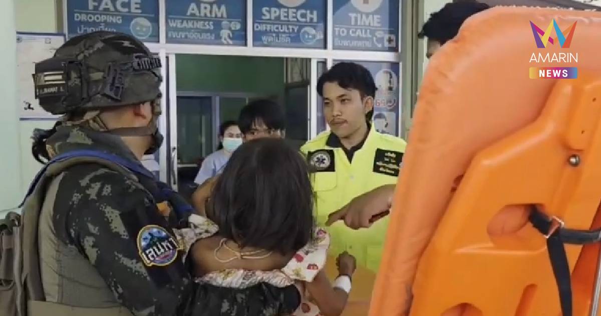 พม่ารบกะเหรี่ยงหนัก กระสุนตกฝั่งไทยเจ็บ 4 ราย-บ้านพังยับ