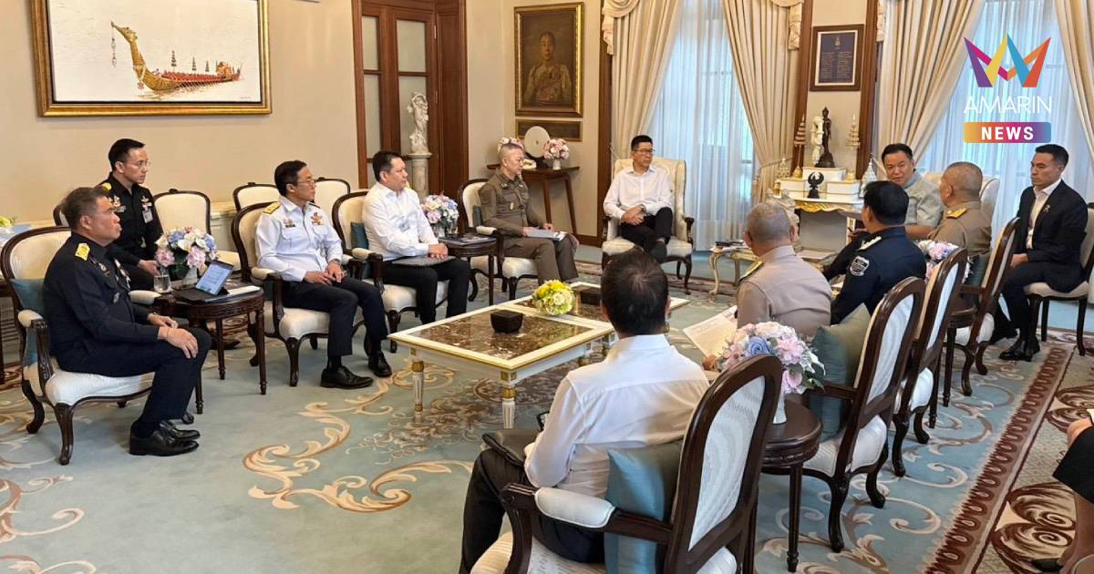 เปิดภาพ 9 หน่วยงาน ขึ้นตึกไทยคู่ฟ้า หารือสถานการณ์พลังงาน