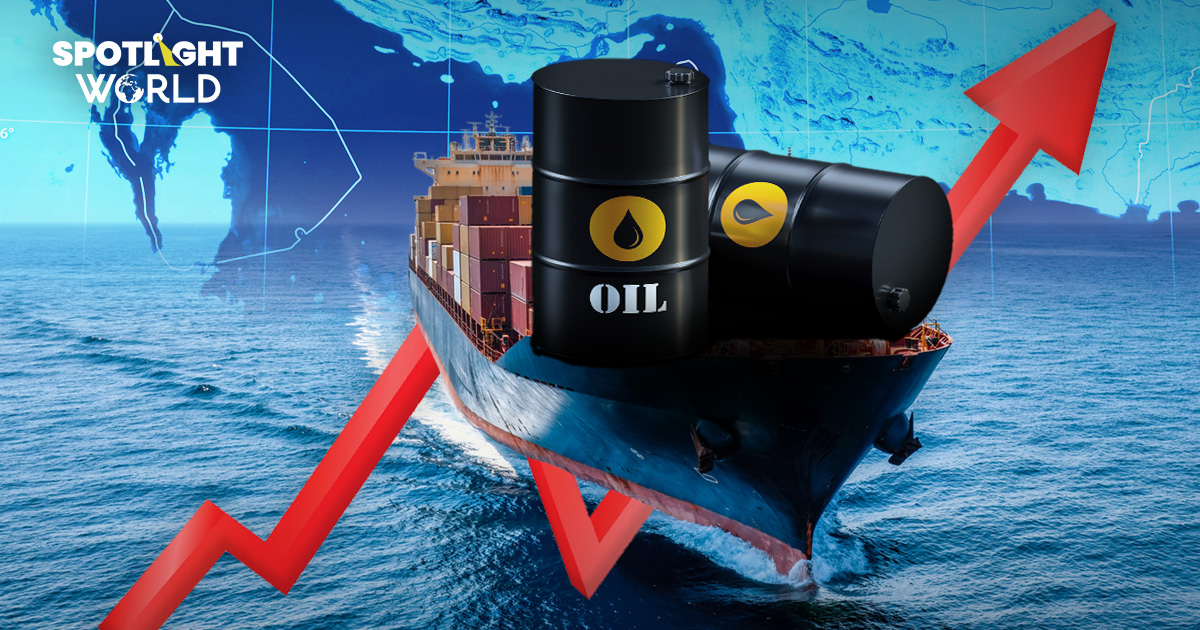 ช่องแคบฮอร์มุซหยุดนิ่ง เบี้ยประกันสงครามพุ่ง เตรียมรับมือราคาน้ำมัน