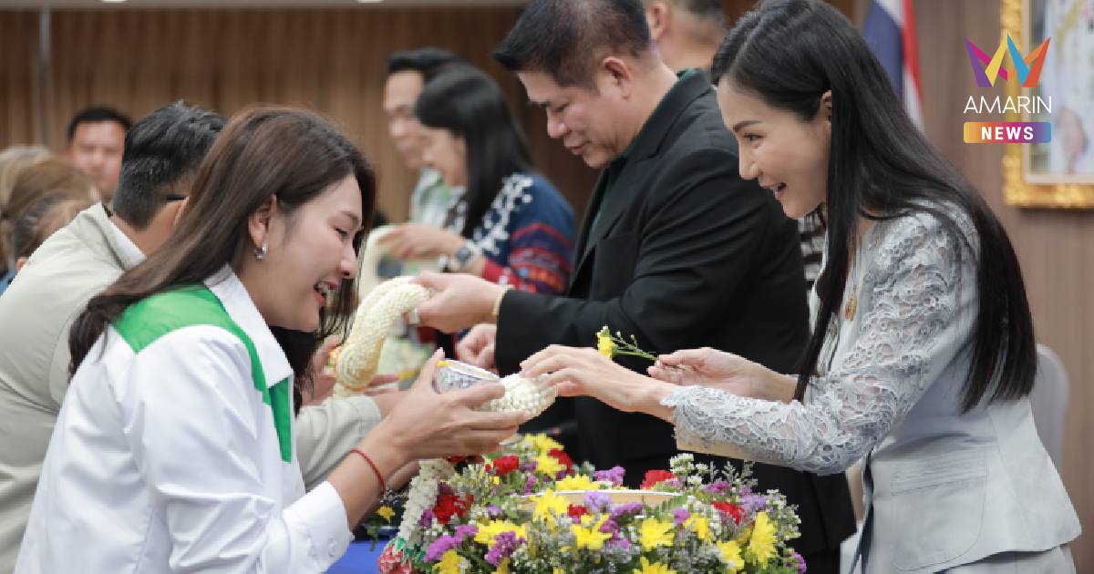 พลัง "กล้าธรรม" สส.แห่ขอพร "ธรรมนัส-นฤมล" ย้ำความผูกพันแน่นปึ๊ก
