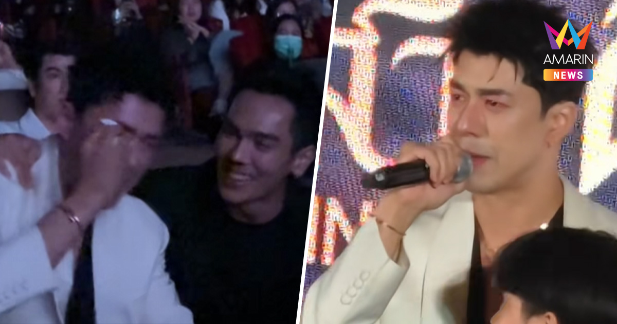 "นาย ณภัทร" ปล่อยโฮ! พูดแทนใจทีมงาน ฝ่าดรามาแบนซีรีส์ "หงสาวดี"