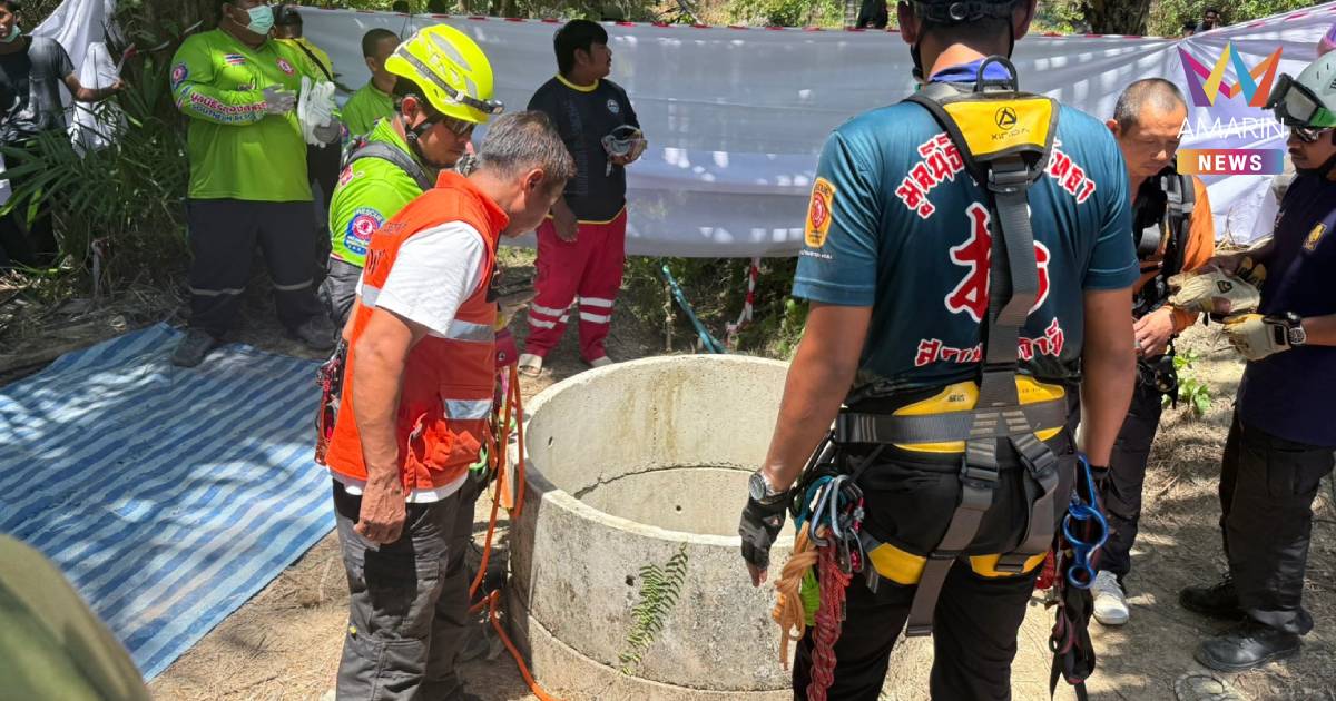 สลด 4 ชีวิตลงรื้อบ่อน้ำเก่ากลางสวนปาล์มน้ำมัน ขาดอากาศหายใจดับอนาถ