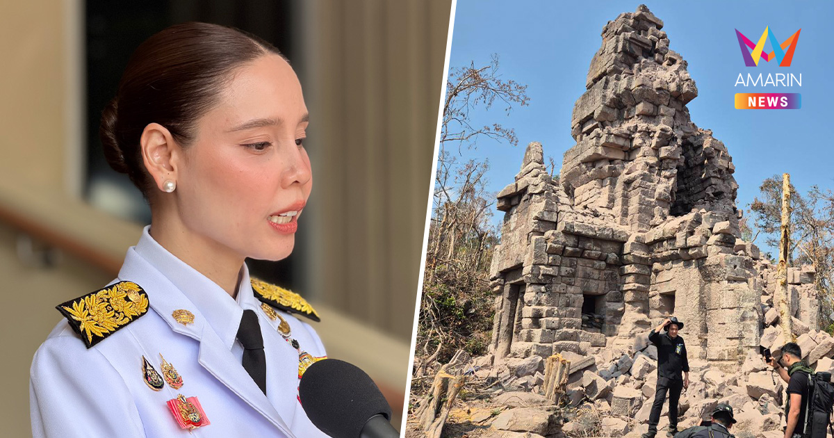 คืนชีพปราสาทตาควาย "ซาบีดา" มั่นใจ 2 ปี ฟื้นสภาพเดิม