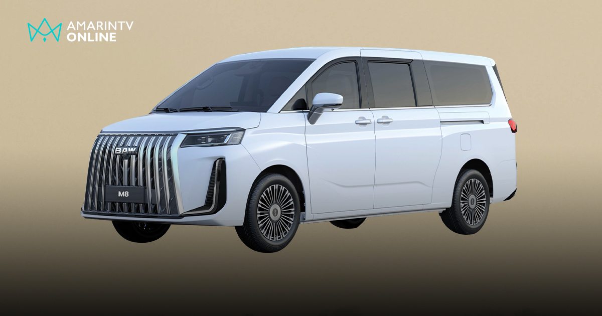 NEX รุกตลาด Passenger MPV EV เซ็นสัญญา นำเข้า BAW M8 รายเดียวในไทย